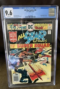 ALL-STAR COMICS 60 WP PRIMERA APARICIÓN VULCAN SOCIEDAD DE LA JUSTICIA DE AMÉRICA CGC 9.6 - Imagen 1 de 2