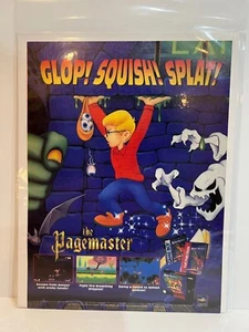 The Pagemaster - Video Game Magazine Ad - Sega Genesis - SNES - Gameboy - Picture 1 of 1