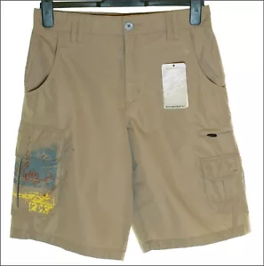 New Men's Oakley Combat Cargo Shorts Twelve42 Button Pockets W30" Khaki - Bild 1 von 4