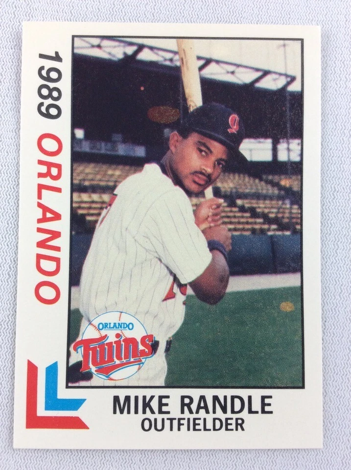1989 Orlando Twins-Southern League-BEST Baseball Card-Mike Randle - Image 1 of 1