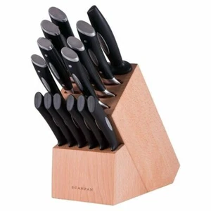 Scanpan Classic 15pc Oak Knife Block Set 15 Piece - Picture 1 of 2