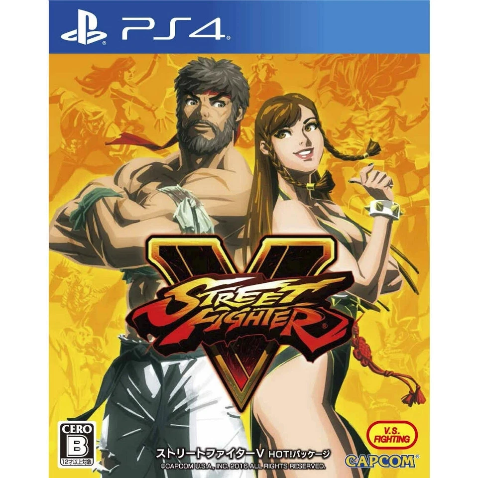 Street Fighter V HOT! package PS4 PlayStation4 Capcom Fighting Shipping from JP - Image 1 of 1