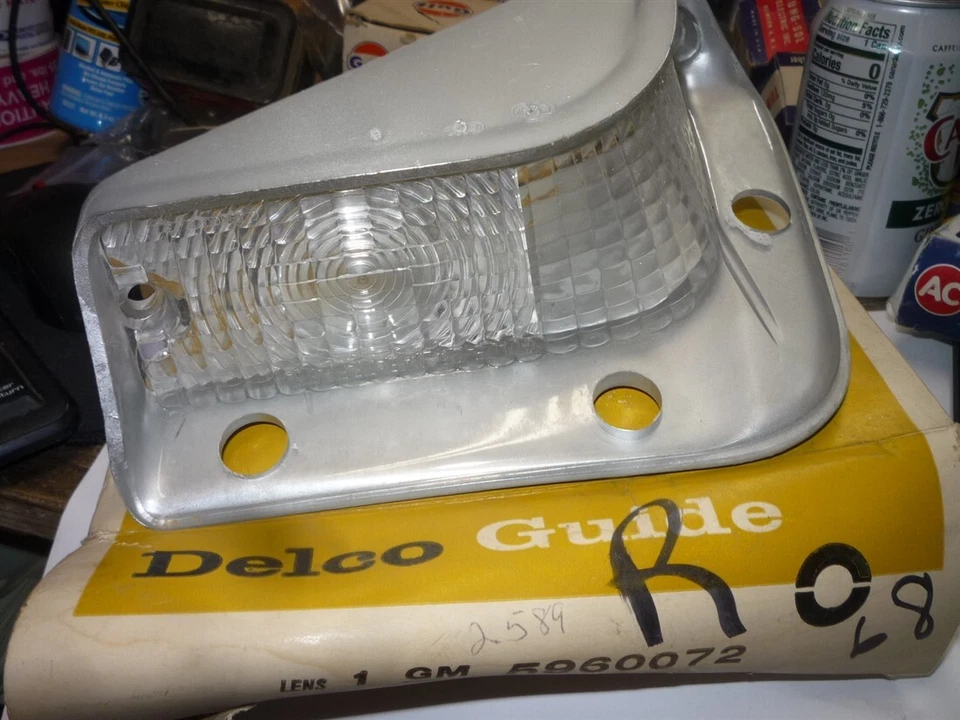 1968 Pontiac Catalina Bonneville parking lamp lens NOS 5960072 - Image 1 of 1