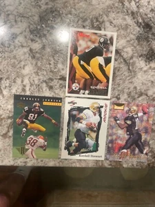 Pittsburg Steelers Rookie Lot Kordell Stewart und Charles Johnson - Bild 1 von 5