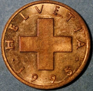 Switzerland Rappen 1995 B KM# 46 - Picture 1 of 2