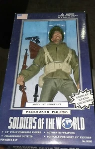 Soldiers of the World Army 1st Sergeant WWII 1941-1945  - Picture 1 of 2