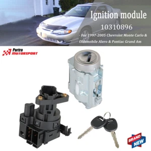 Cilindro de bloqueo de encendido con llave e interruptor de encendido adecuado para Pontiac Grand Am - Imagen 1 de 9