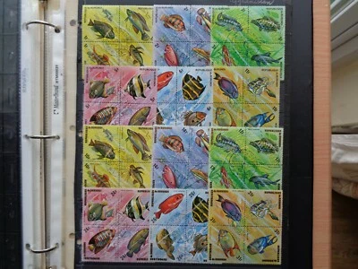 1974 BURUNDI 48 stamps AFRICAN fish (Gold & Black Font) #11 - Image 1 of 4