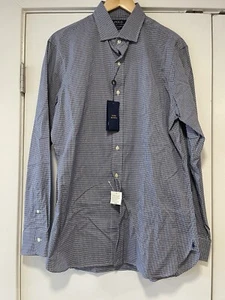 NEW NWT Mens Polo Ralph Lauren Dress Shirt Blue Gingham Sz Medium $125 - Picture 1 of 7