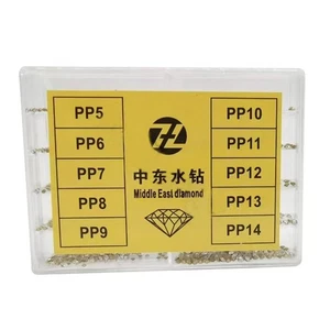 10 Different Sizes 1000PCS Middle East Rhinestone Jewelry Watch Artwork Inlay - Foto 1 di 7