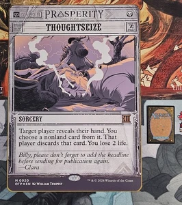 Metal Oversized MTG Thought Seize - Picture 1 of 2
