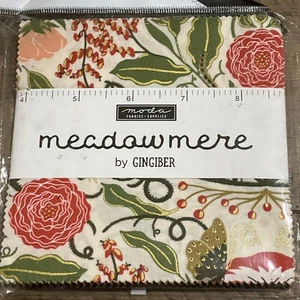 Moda MEADOWMERE  by Gingiber Quilting CHARM PACK 42- 5" squares NIP - Picture 1 of 2