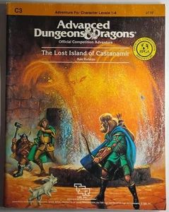 AD&D C3 Modul The Lost Island of Castanamir TSR 9110 1st Ed 1984 - Bild 1 von 2