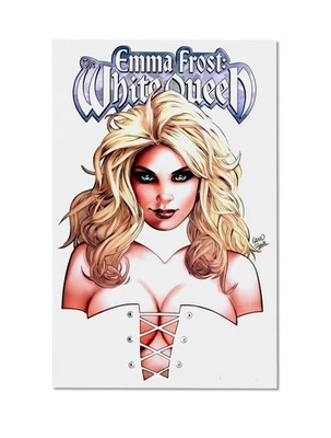 Emma Frost White Queen Exceptional X-Men Wall Art Print 11 x 17 Marvel Poster - Image 1 of 3