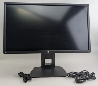 HP Z27s 27" 3840x2160 4K UHD 60Hz IPS LED Monitor, Stand, HDMI DP Cables J3G07A - Image 1 of 4
