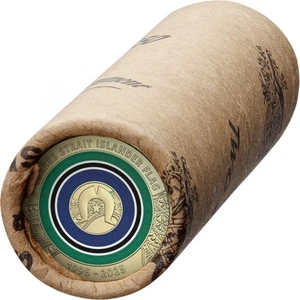 2025 30 Aniversario Torres Strait Islander Bandera $2 Ram Rollo Como Nuevo (25 Monedas) - Imagen 1 de 5