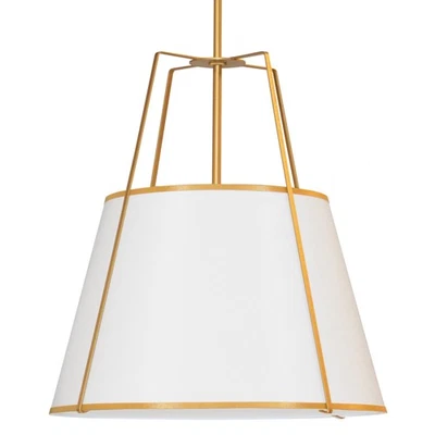 Colgante Trapezoidal Dainolite TRA-1P 18"W - Dorado Foto 1 de 4