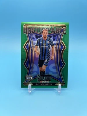 Davide Frattesi 2024/25 Panini Select Fifa Unstoppable Green Refractor SSP 5/5 - Image 1 of 3