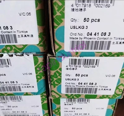 50PCS Phoenix Contact 0441083 grounding terminal USLKG 3 - Image 1 of 2