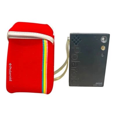 Polaroid Mint Shoot Print Camera  Black With Case - Image 1 of 4