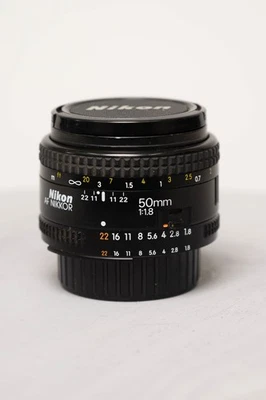 Nikon Nikkor Af 50mm f1.8 Lens - Image 1 of 4