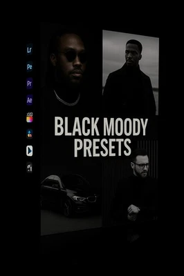 Black moody 1000 Premium Lightroom Presets and Masking Curves Tools Bundle: Mobi - Image 1 of 4