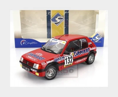 1:18 SOLIDO Peugeot 205 1.6 Gti #132 Rally Montecarlo 1986 Delecour SL1801717 - Immagine 1 di 2