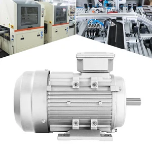 Motor eléctrico 1100W 380V 1405 rpm 50Hz 1,1Kw diámetro del eje 19mm - W0388 CE - Imagen 1 de 18