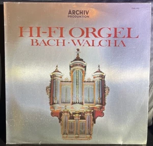RARE PRISTINE VINYL - HI-FI ORGEL Bach Toccata & Fugue BWV 565 HELMUT WALCHA - Picture 1 of 3