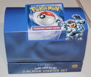 Empty 1999 Pokemon 2 Player Starter Set Deck Display Box CCG no packs HTF VTG - Picture 1 of 6