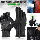 Unisex Thermal Outdoor Sports Waterproof Windproof Touch Screen Ski Gloves US