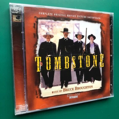 Bruce Broughton TOMBSTONE Complete Western Film Soundtrack 2x CD Intrada SEALED - Image 1 of 4