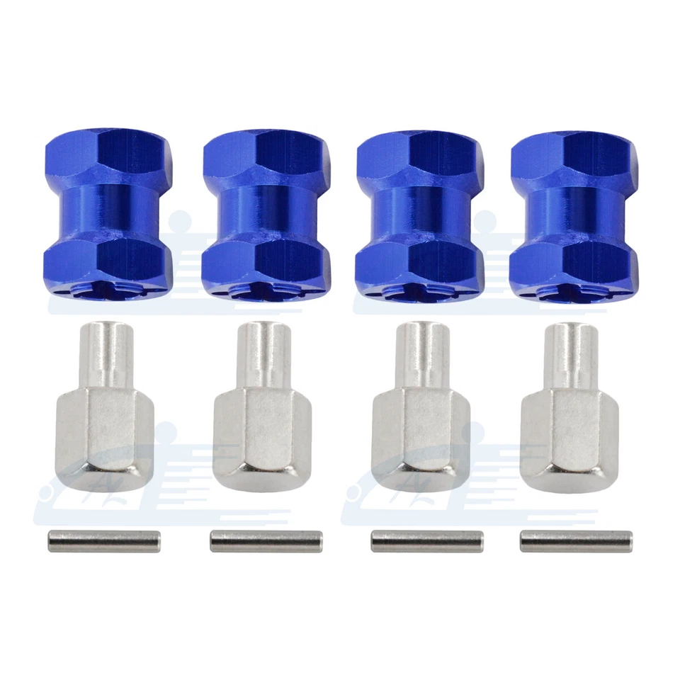 4x 12mm Wheel Hex Hub Drive Adaptor 15mm Extension For 1/10 RC Crawler Scx10 D90 - Image 1 of 4