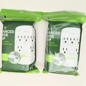 GreenLite Advanced Smart Tier 1 Steckdosenleisten 5 Steckdosen 2er Pack - Bild 1 von 5