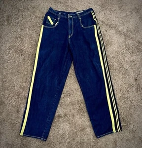 Parasuco Vintage Striped Jeans 34 Y2k Mens - Picture 1 of 1