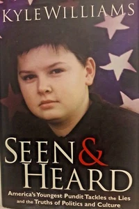 SEEN AND HEARD By Kyle Williams [Hardback] - Picture 1 of 3