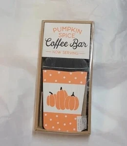 Hobby Lobby Calabaza Especias Cafetera Bar Decoración del Hogar Piezas - Imagen 1 de 1