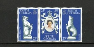 SOUTH GEORGIA 1978-SG67-69 25TH ANNIVERSARY OF CORONATION MNH - Picture 1 of 1