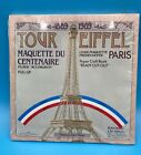 Vintage 1989 Paris EIFFEL Tower Model Kit 4.9 Feet Pull-Up Paper Craft Cut-out
