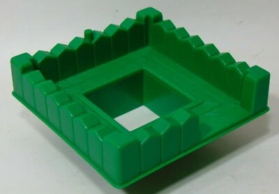 Pieza de repuesto de techo de troncos Lincoln Fort Top verde adición torre de observación M7326A Foto 1 de 4