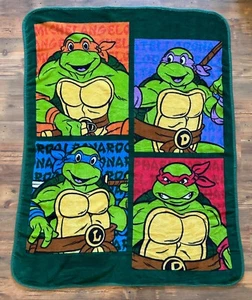 TEENAGE MUTANT NINJA TURTLES - NICKELODEON - BLANKET - 50"x40" - Picture 1 of 2