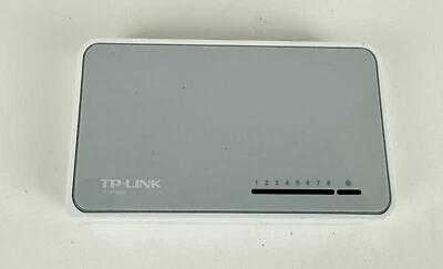 TP-LINK TL-SF1008D 8-Port Desktop Switch 10/100 MBPS Network - Image 1 of 4