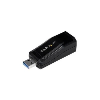 USB31000NDS Startech Adapter , USB3.0-Gigabit Ethernet , Black - Image 1 of 2