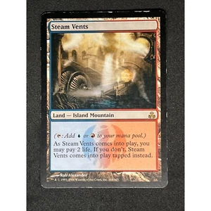 MTG Steam Vents Guildpact MTG CARD Land -Island Mountain 164/165 - Picture 1 of 4