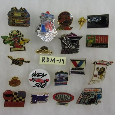 19 Indy 500 Collector Lapel Pin Indianapolis 500 Event Sponsors RDM-19 Pre-Owned - Image 1 of 4