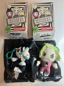 Beetlejuice Peluche Colgador Llavero Clip LOTE DE 2 Gusano de Arena + Esmoquin Beetlejuice f - Imagen 1 de 9