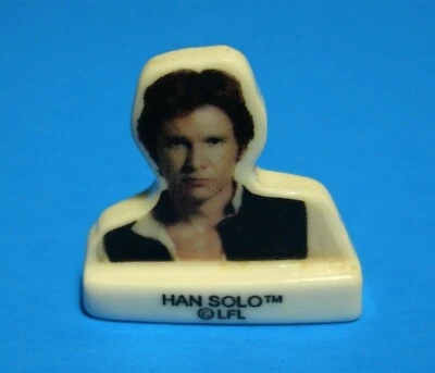 COLECCIONABLE STAR WARS - HAN SOLO - LUCASFILM LTD - BUSTO DE ESTATUILLA PEQUEÑA - BARATIJA Foto 1 de 3
