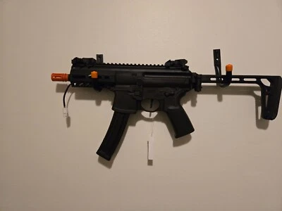 Airsoft SIG Sauer ProForce Sportline MPX-K AEG SMG - Evike Custom Negro Foto 1 de 2