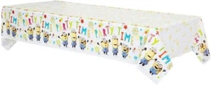 Despicable Me Minion Made Kids Birthday Party Decoration Plastic Tablecover - Picture 1 of 1