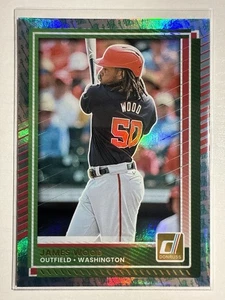 2025 Donruss James Wood Liberty SP Parallel #41 Washington Nationals - Bild 1 von 2